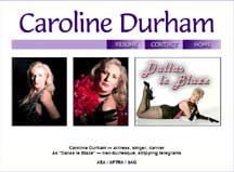 Caroline Durham, acress and dancer